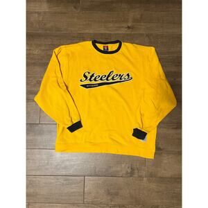 NFL Pittsburgh Steelers Sweatshirt Gridiron Classic Reebok Embroidery Size Large